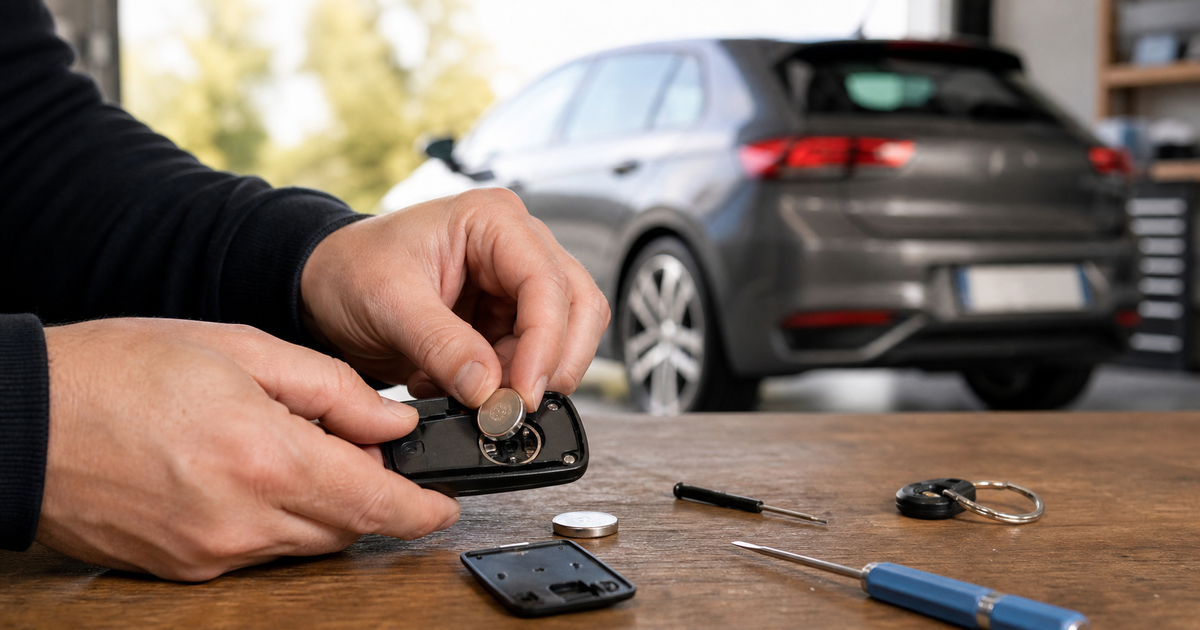 Comment changer la pile de la carte d’une Renault Clio 5 ?