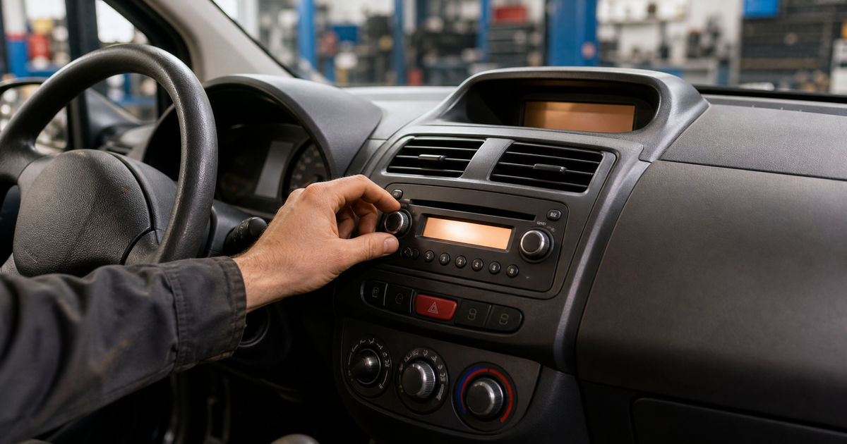 Code autoradio Renault Twingo 2 : le récupérer et le saisir