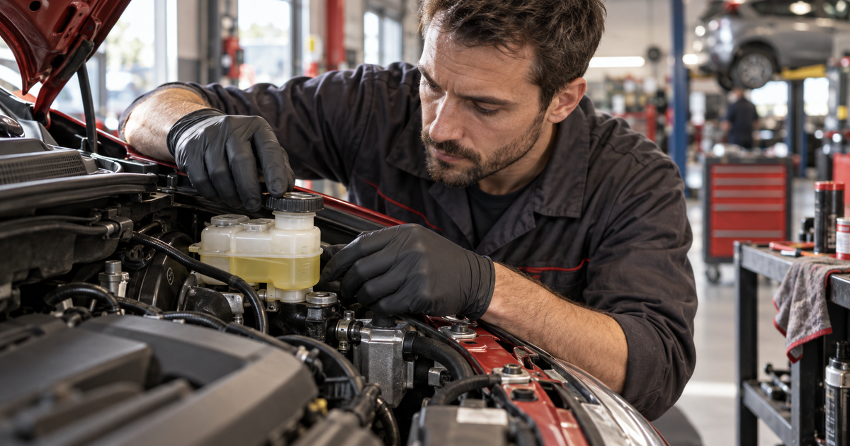 Liquide de frein : quand le changer et comment le vérifier ?