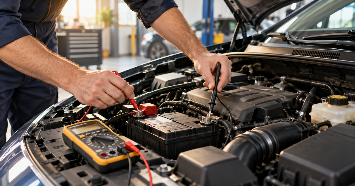Tension batterie moteur tournant : quelles valeurs sont normales ?